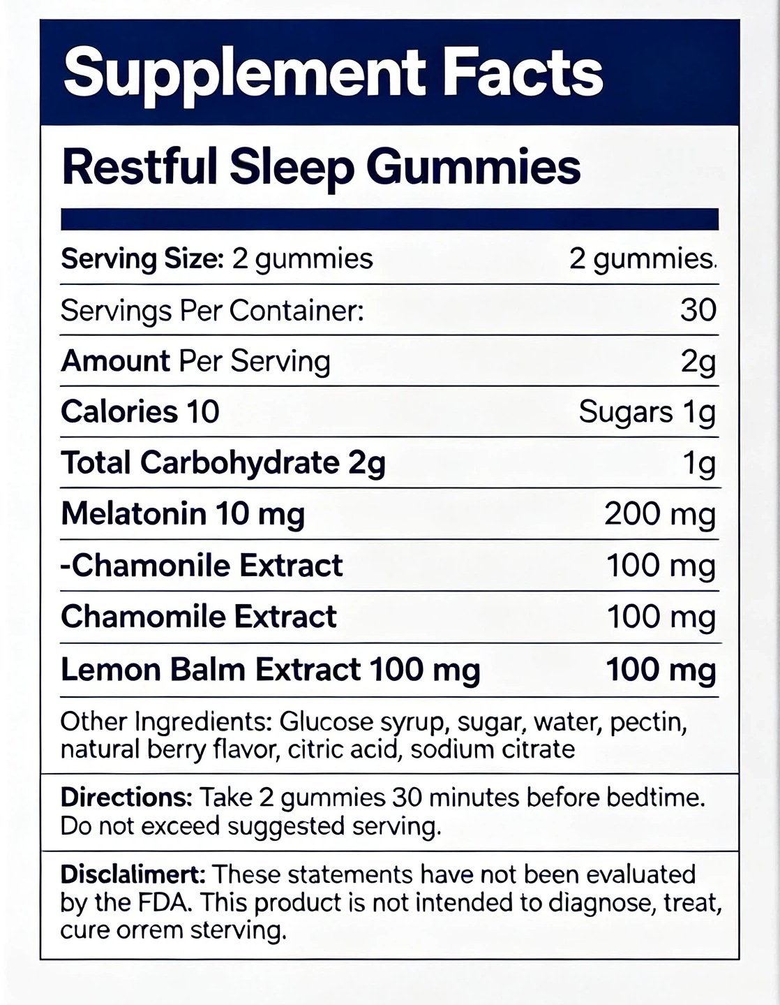 Restful Sleep Gummies - Image 2