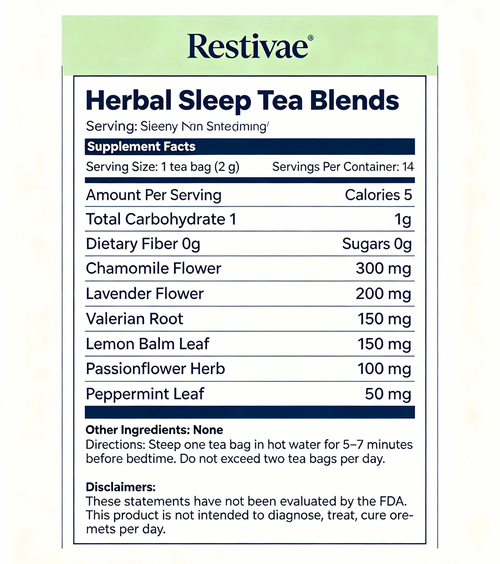 Herbal Sleep Tea Blends - Image 2