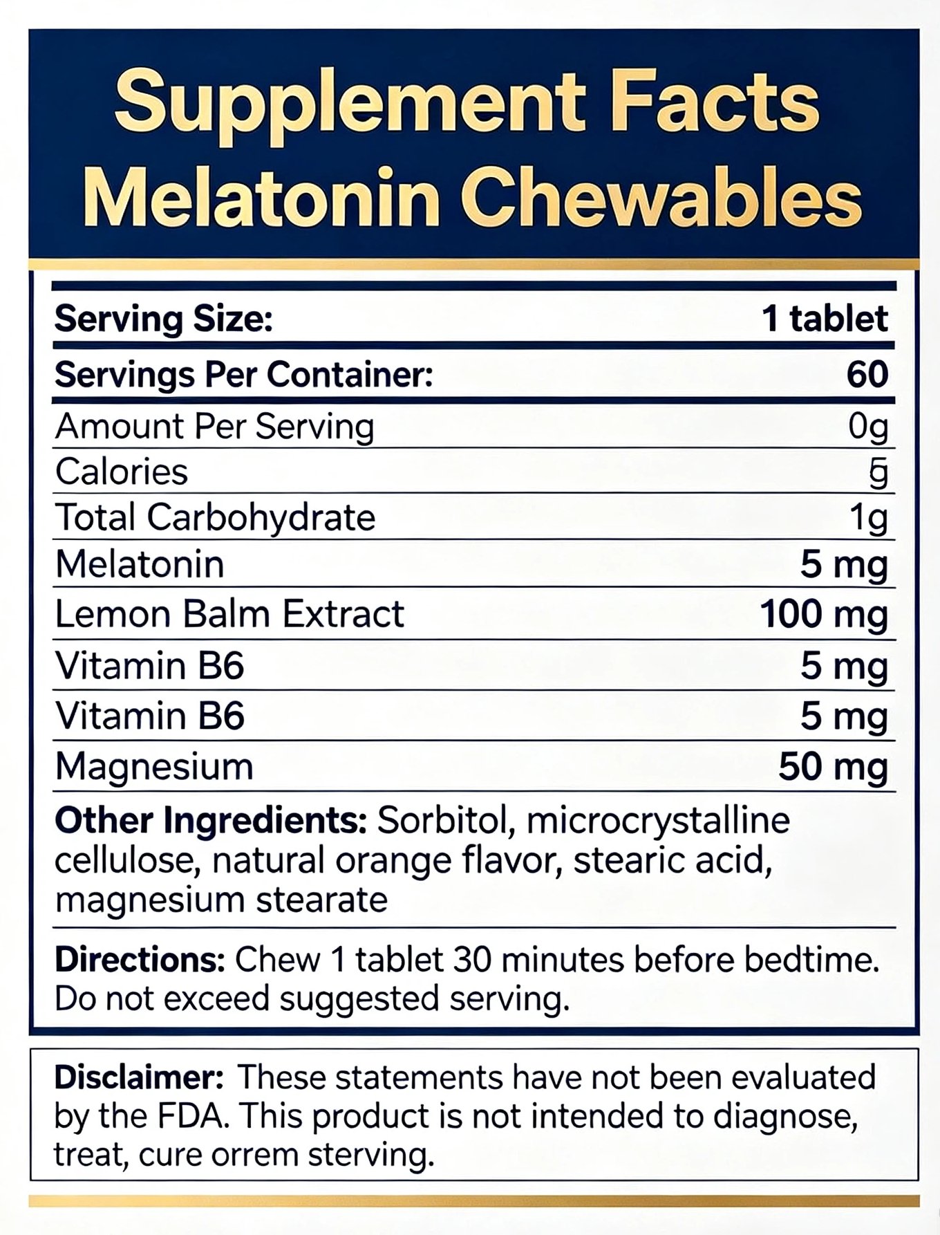 Melatonin Chewables - Image 2
